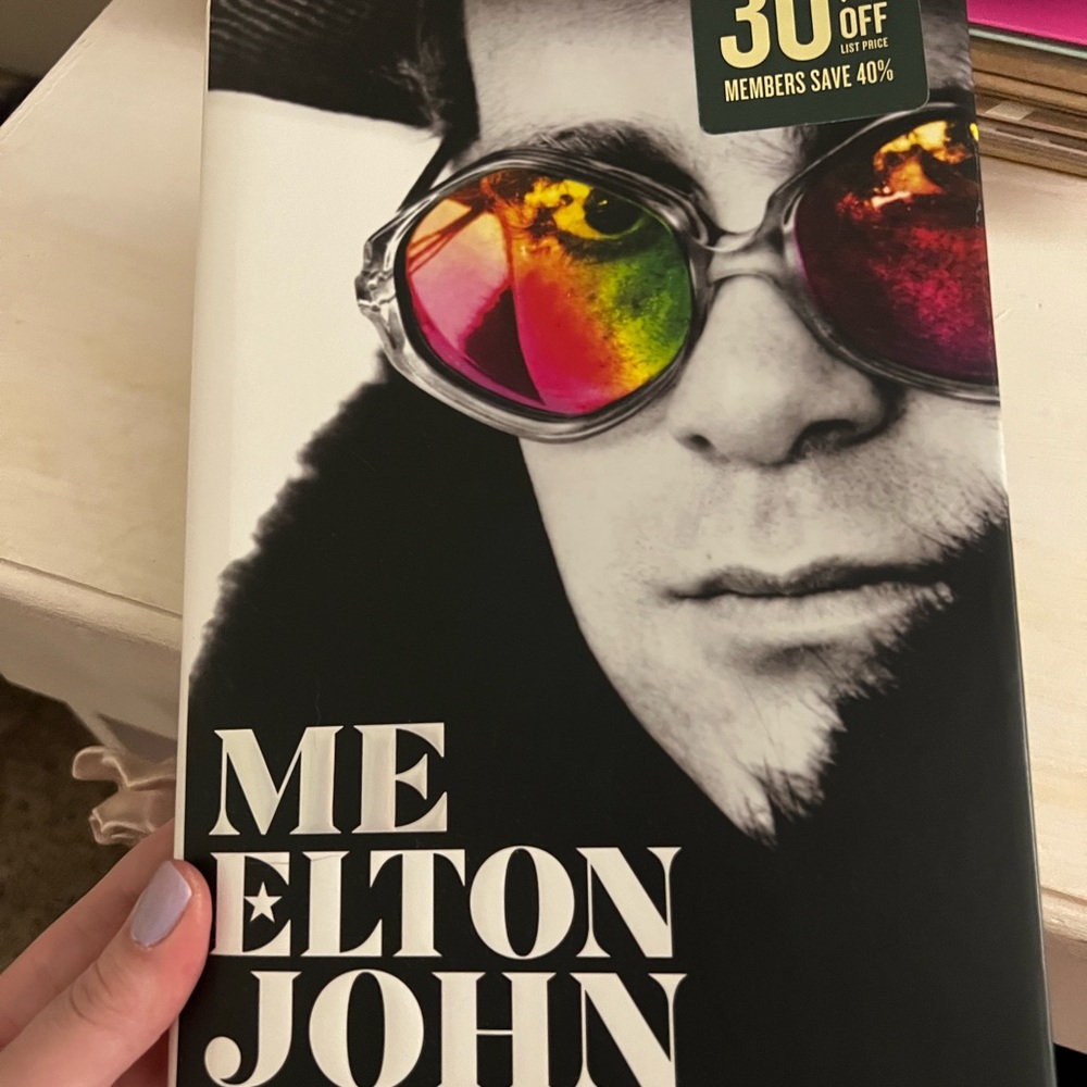 “ME ELTON JOHN”: Memoir Book